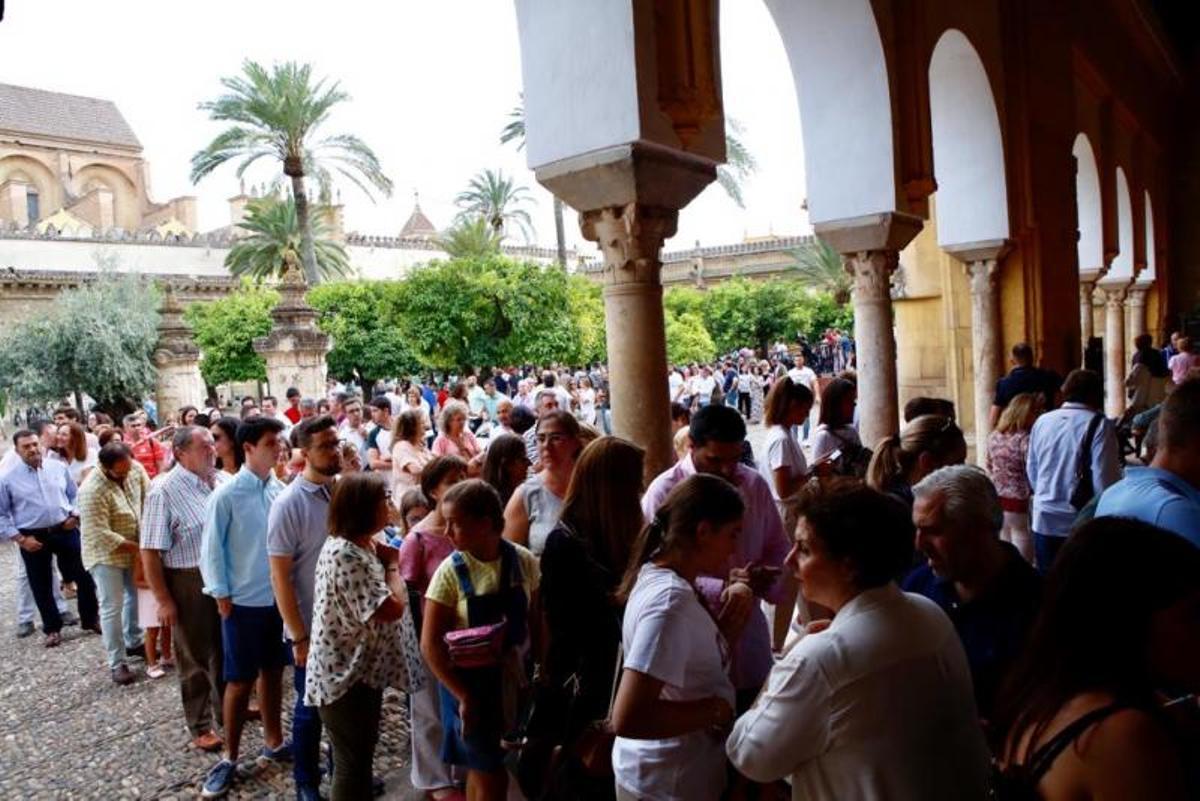 Magna Nazarena: colas en la recta final de la exposición