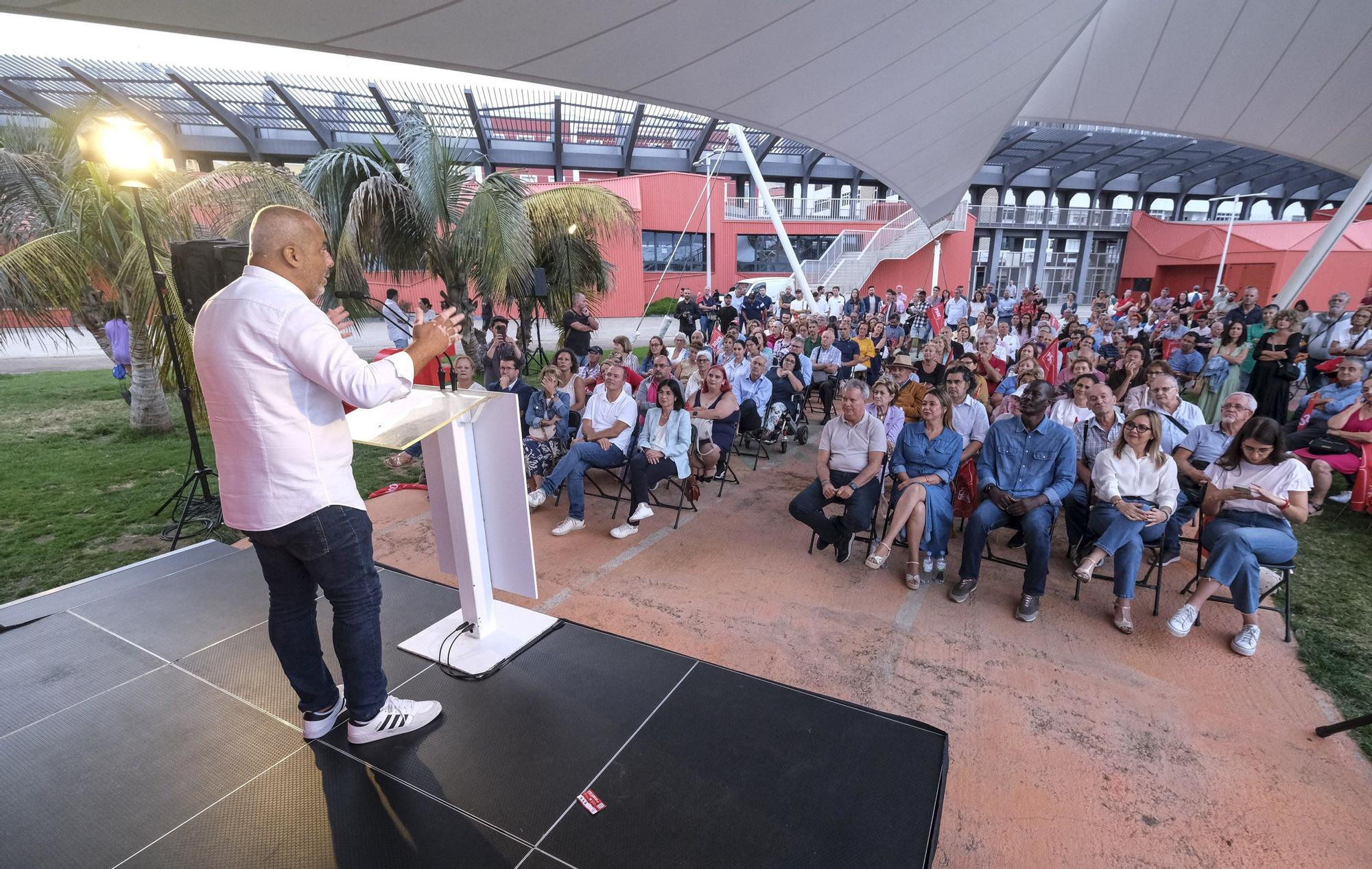 Cierre de la campaña electoral 23J del PSOE Canarias en el Estadio Insular de Gran Canaria