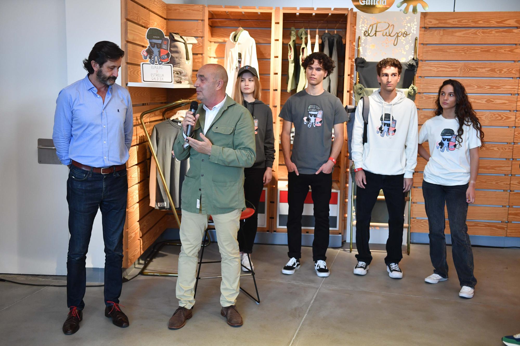 Estrella Galicia y la firma de moda El Pulpo lanzan su primera colaboración conjunta
