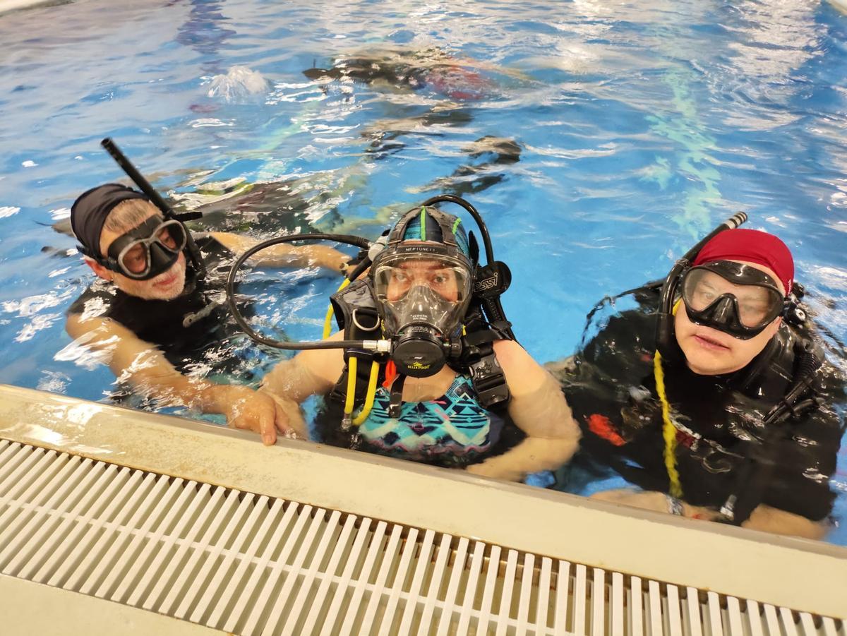 El buceo rompe barreras en Vigo