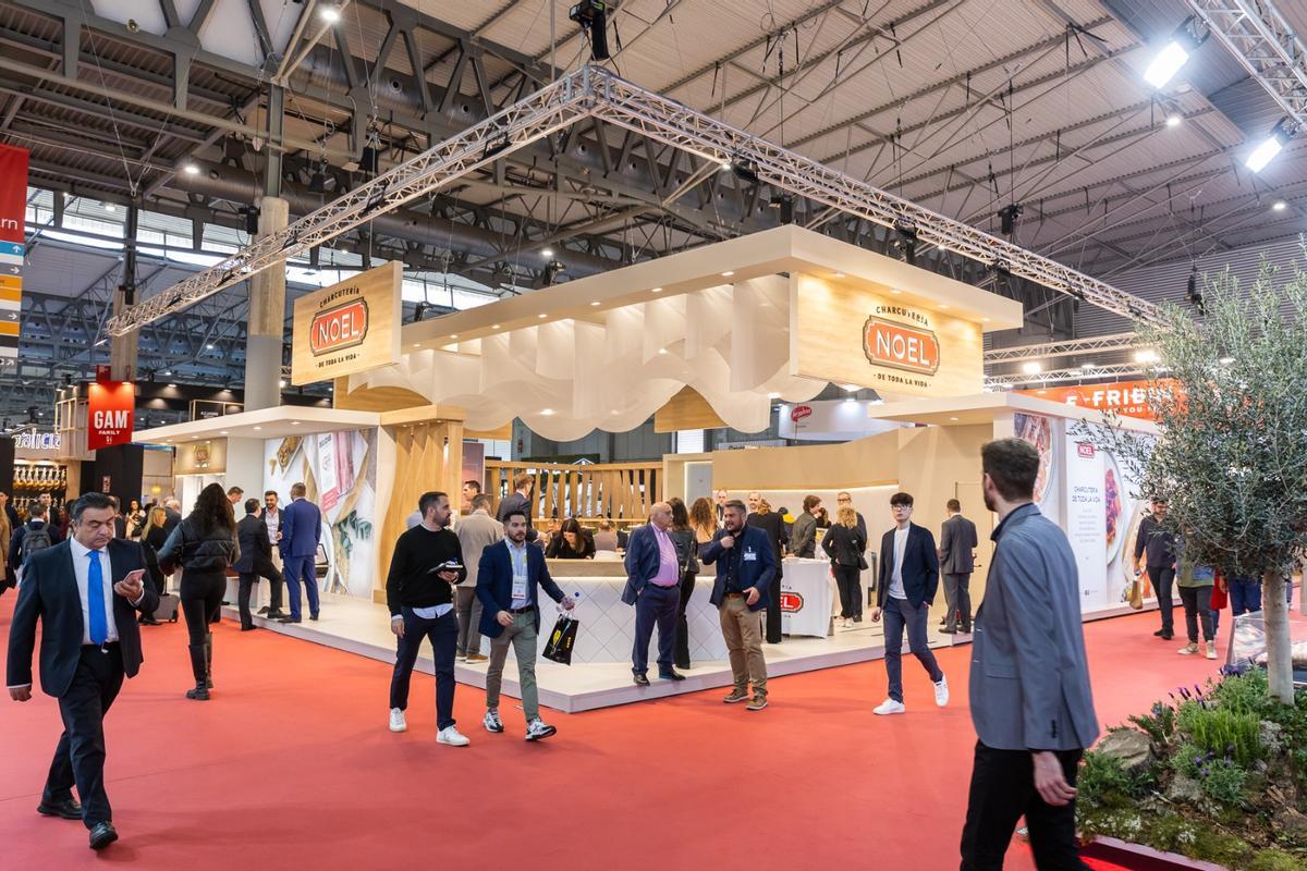 L'estand de Noel en una de les darreres edicions de la fira Alimentaria.