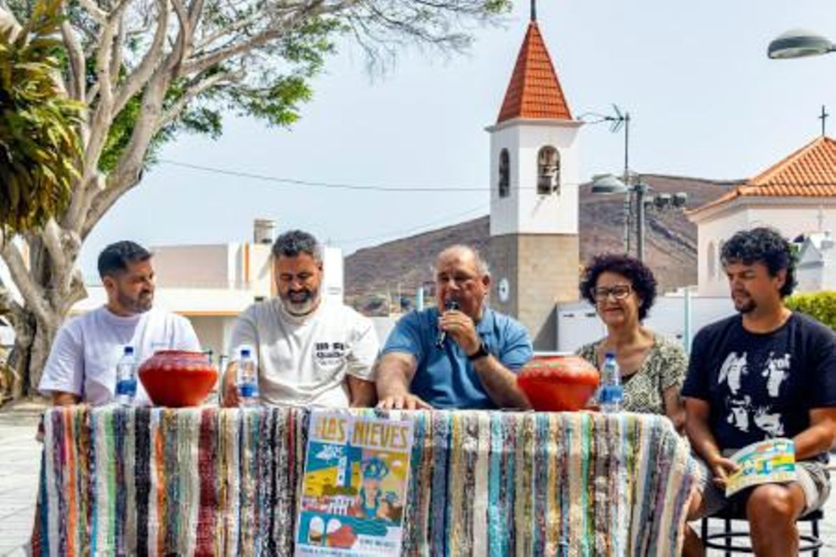 Lomo Magullo presenta el programa de las Fiestas de las Nieves 2025