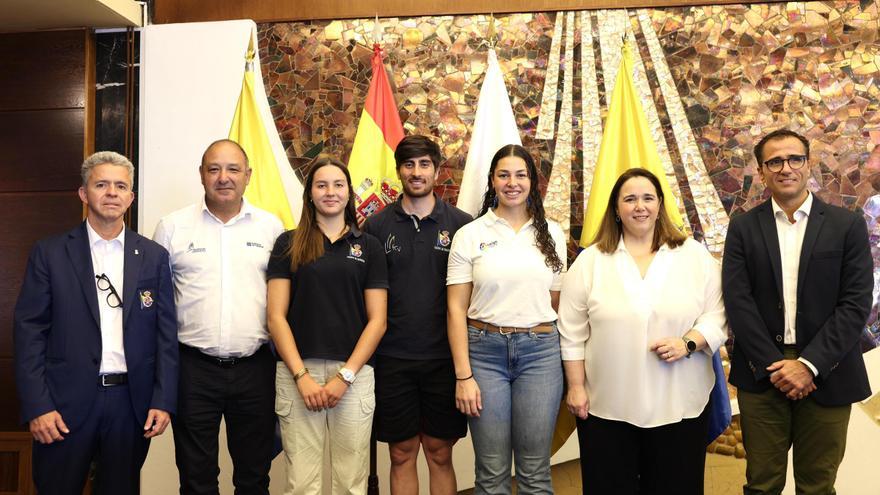 Seis regatistas del RC Náutico de Gran Canaria, becados por el Gobierno de Canarias de cara a la preparación de los Juegos de Los Ángeles 2028