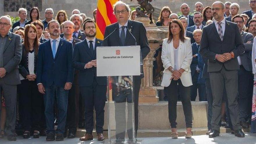 Torra promete caminar &quot;sin excusas&quot; hacia la independencia