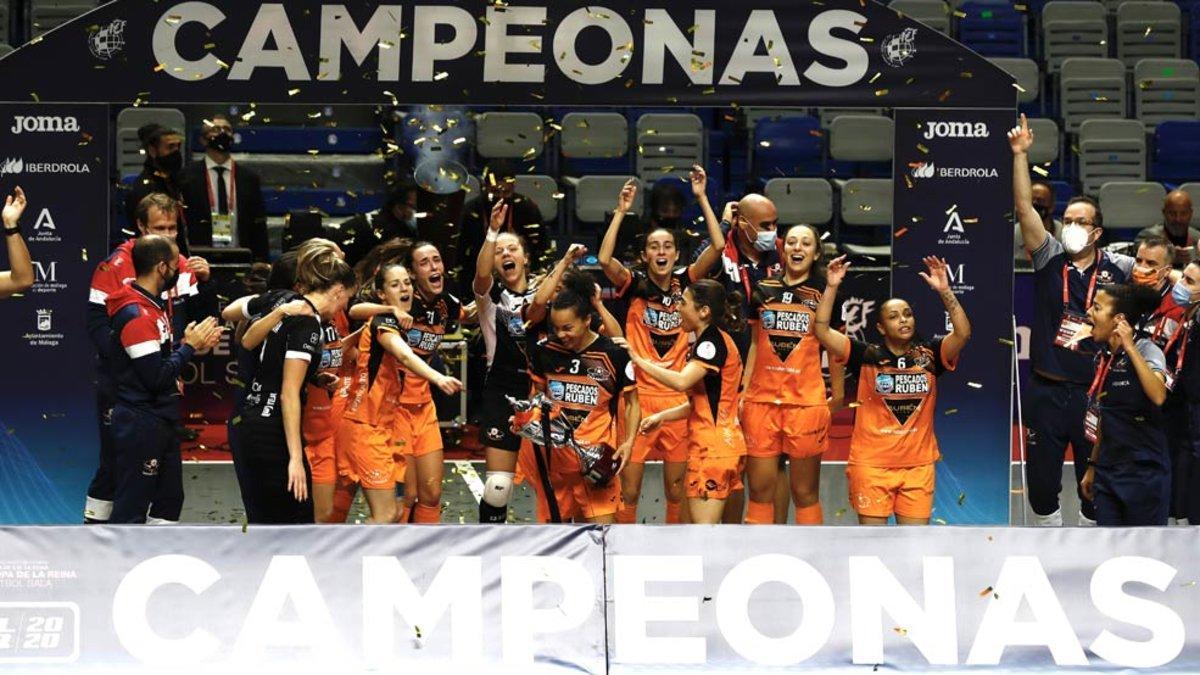 El Burela Pescados Rubén revalidó el título en la Copa de la Reina