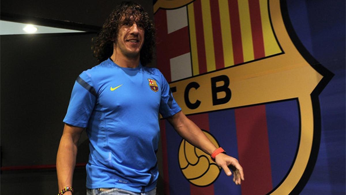 Puyol jugará con el Barcelona