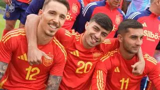 Así se ha hecho la foto oficial de la Selección Española para la Eurocopa