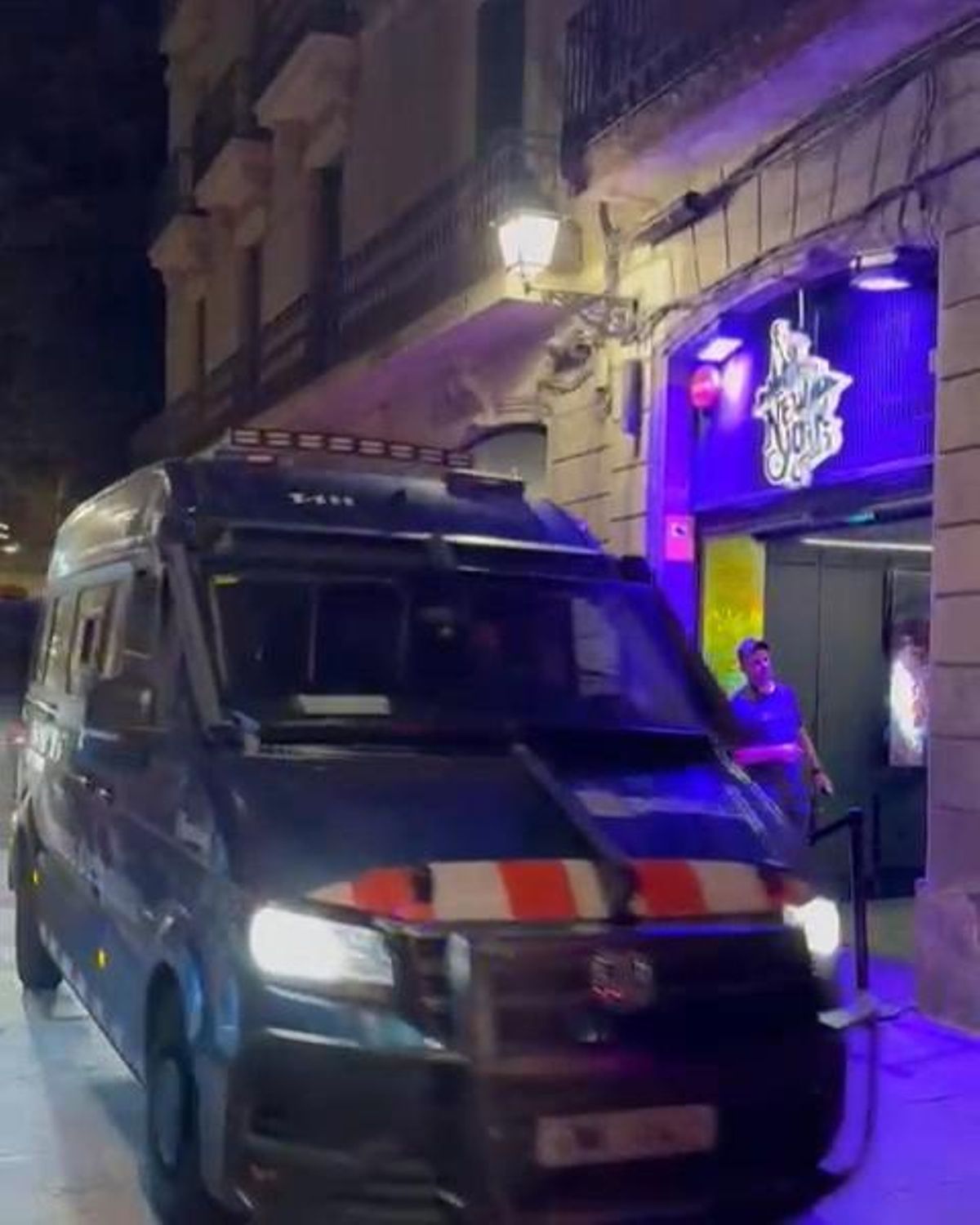 Redada policial en un club nocturno de Barcelona