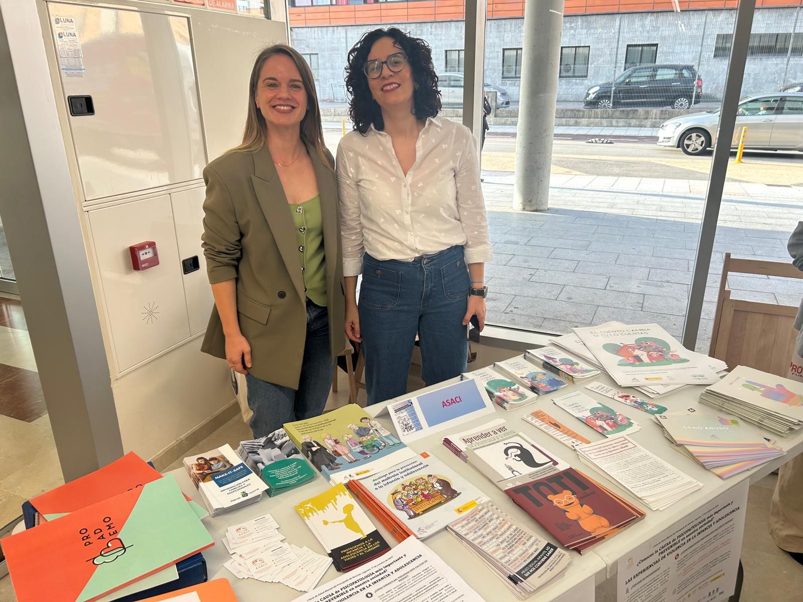 Celebración en Lugones de la Feria de Salud Mental de Asturias.