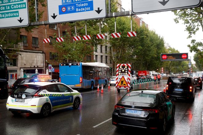 Importantes problemas en Madrid por las fuertes lluvias caídas a lo largo de la noche