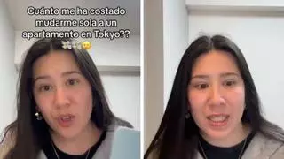 Una Tiktoker española desvela cuánto paga por un piso de 15 metros cuadrados en Tokio: "Tiesa, como mi cuenta bancaria"