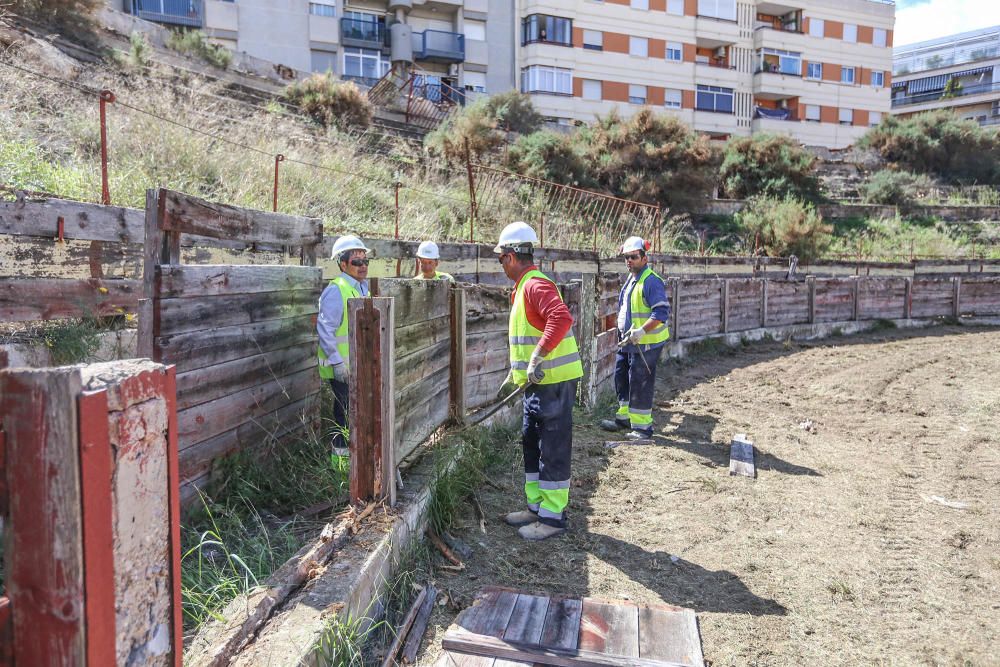 Así está la plaza de toros de Orihuela antes de se