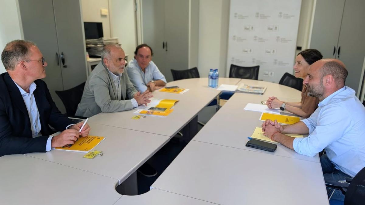 La reunión con el grupo socialista