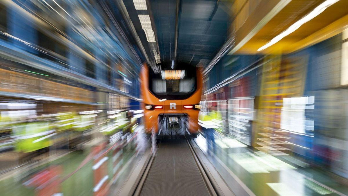 Un dels nous trens de Rodalies