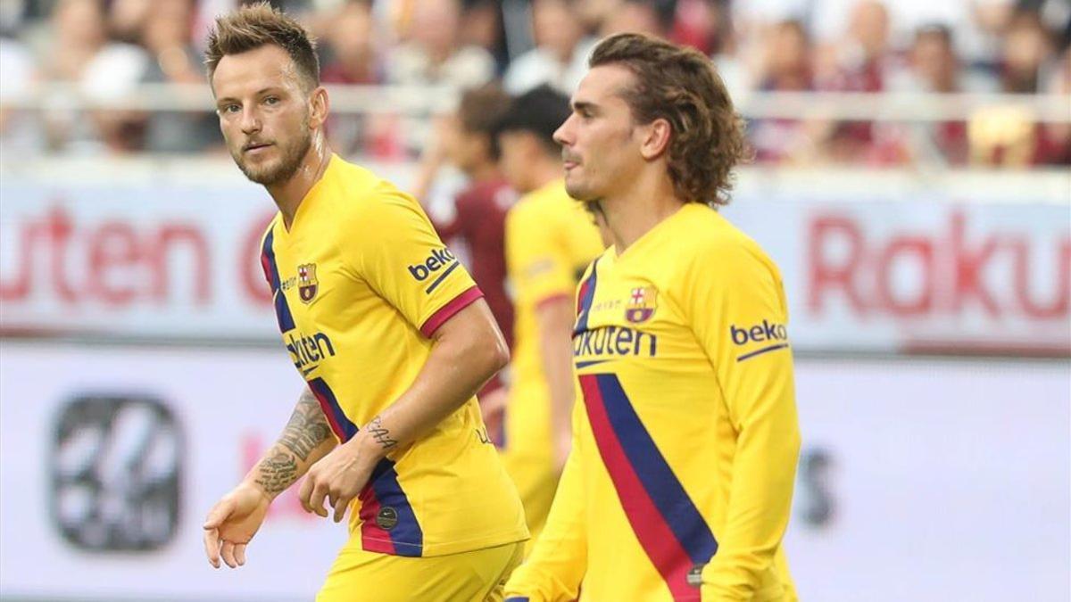 Rakitic y Griezmann