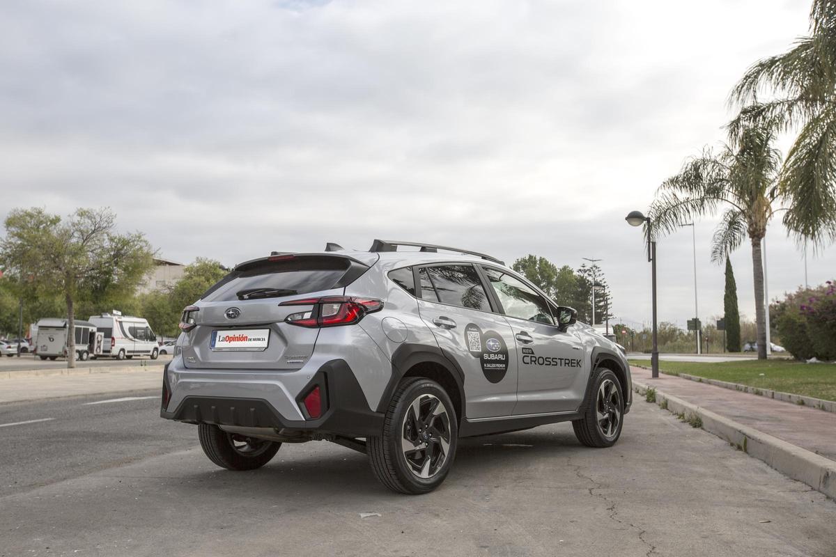 Trasera del Subaru Crosstrek