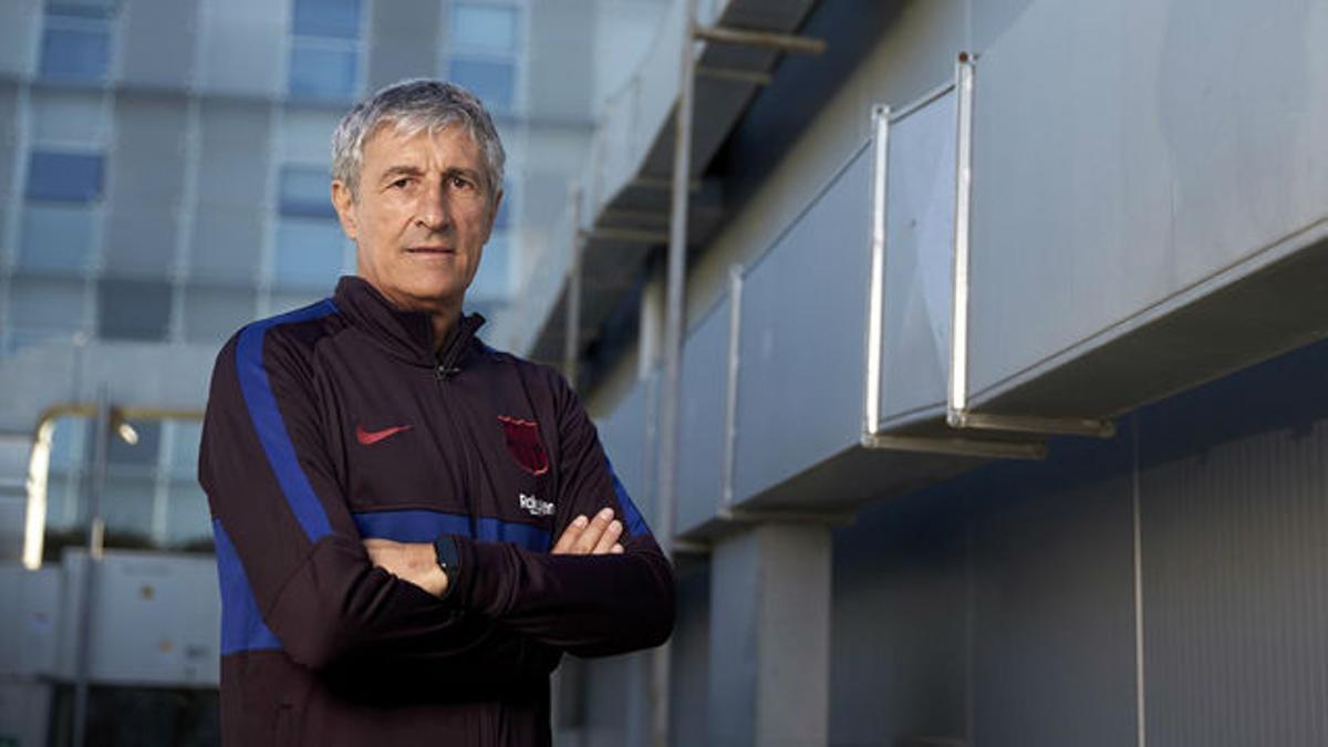 Quique Setién: "El Barça se había alejado del estilo"