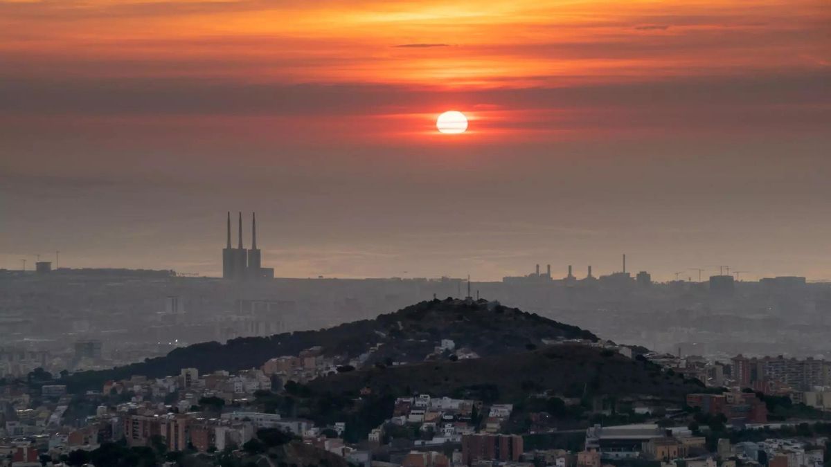 Panorámica de Barcelona.