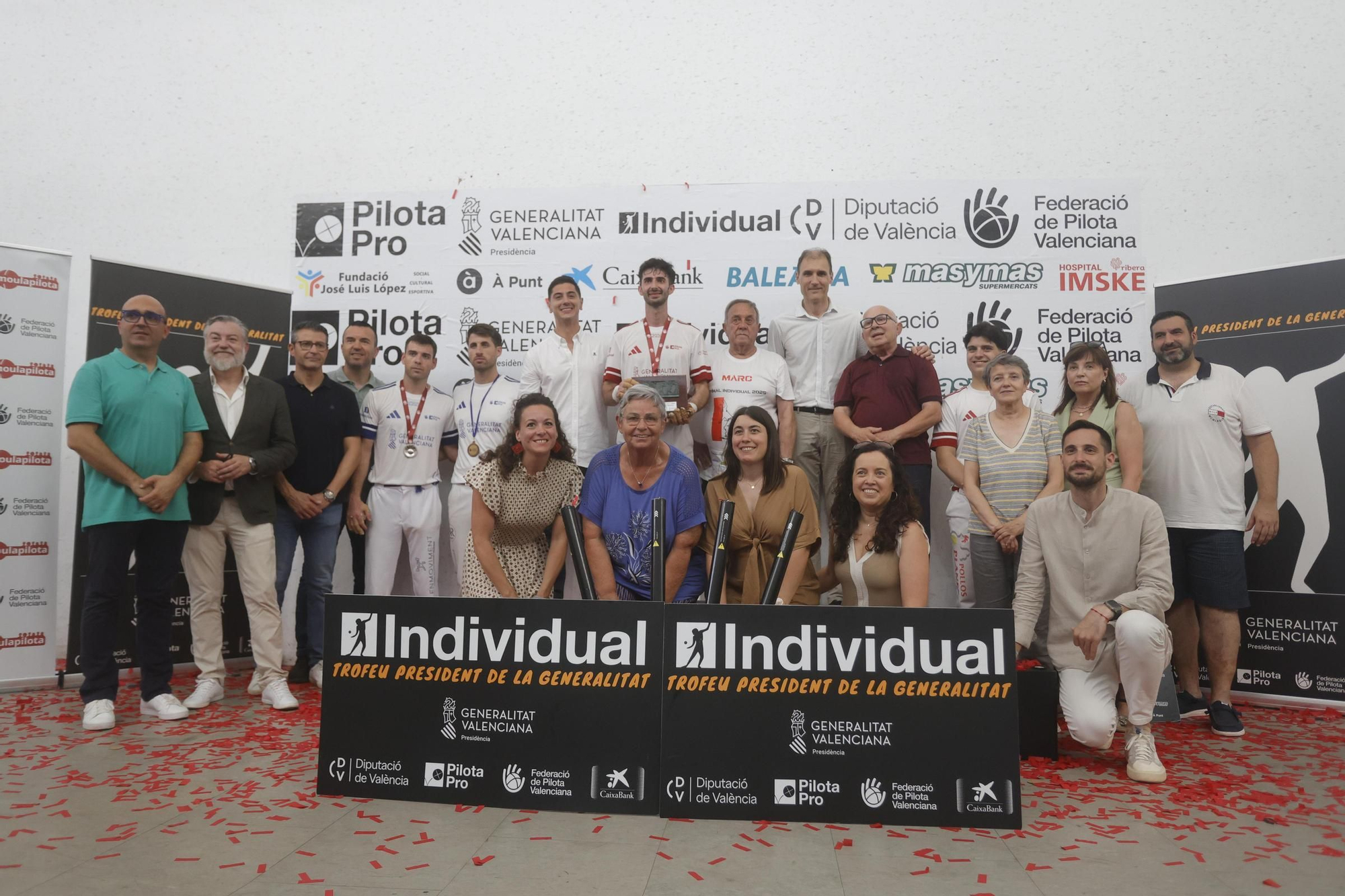 Todas las fotos de la final de escala i corda en Pelayo