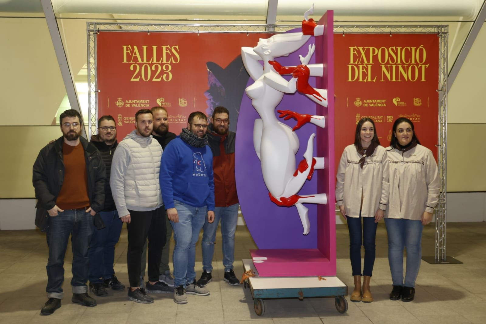 Fallas 2023 | Entrega de Ninots a la Exposición (sesión lunes por la tarde)