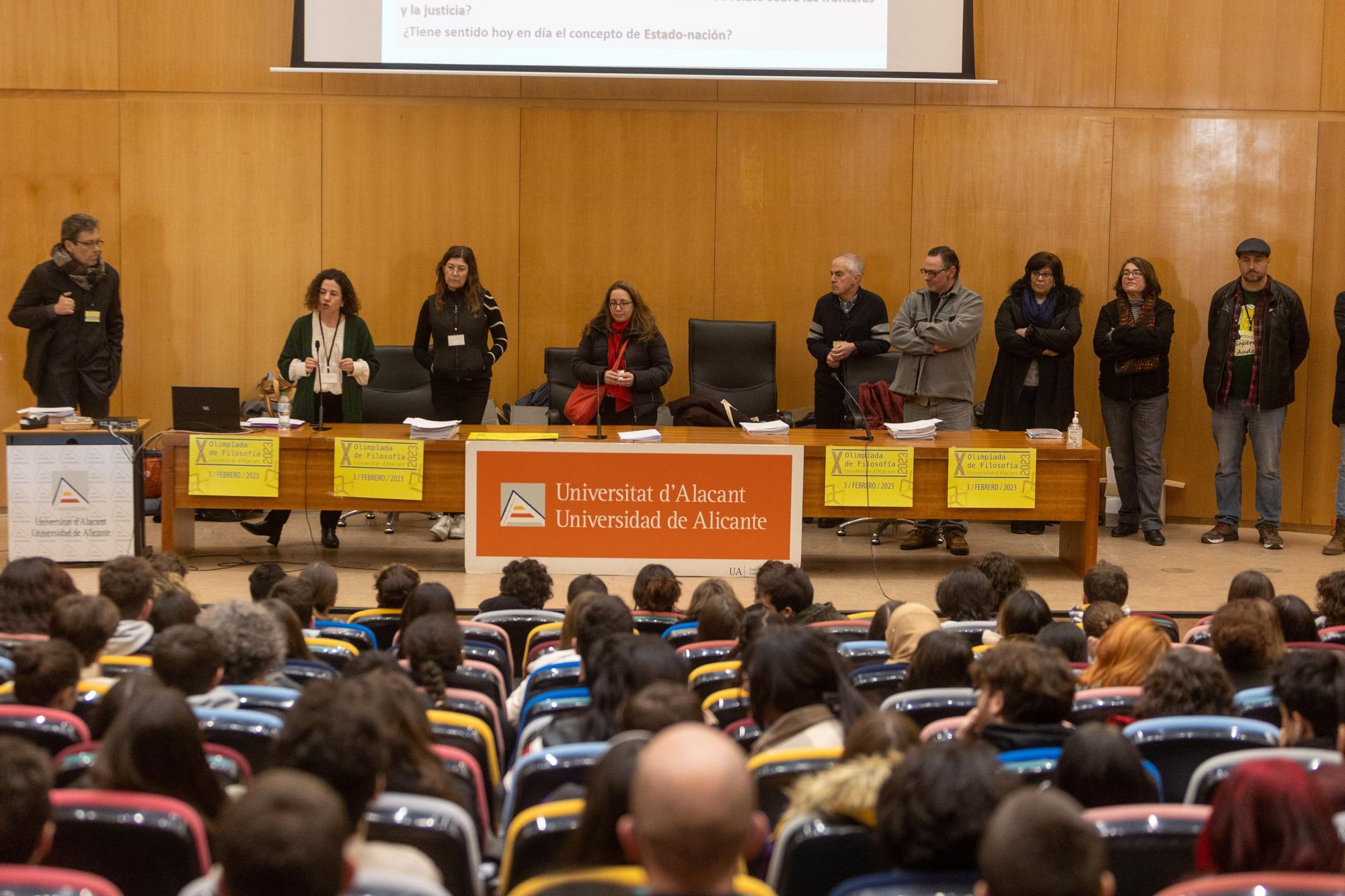 X Olimpiadas Filosofía en la UA