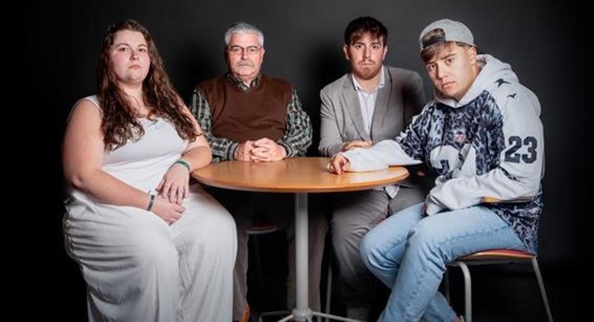 El elenco que aparece en el cartel de "Nada que perder".