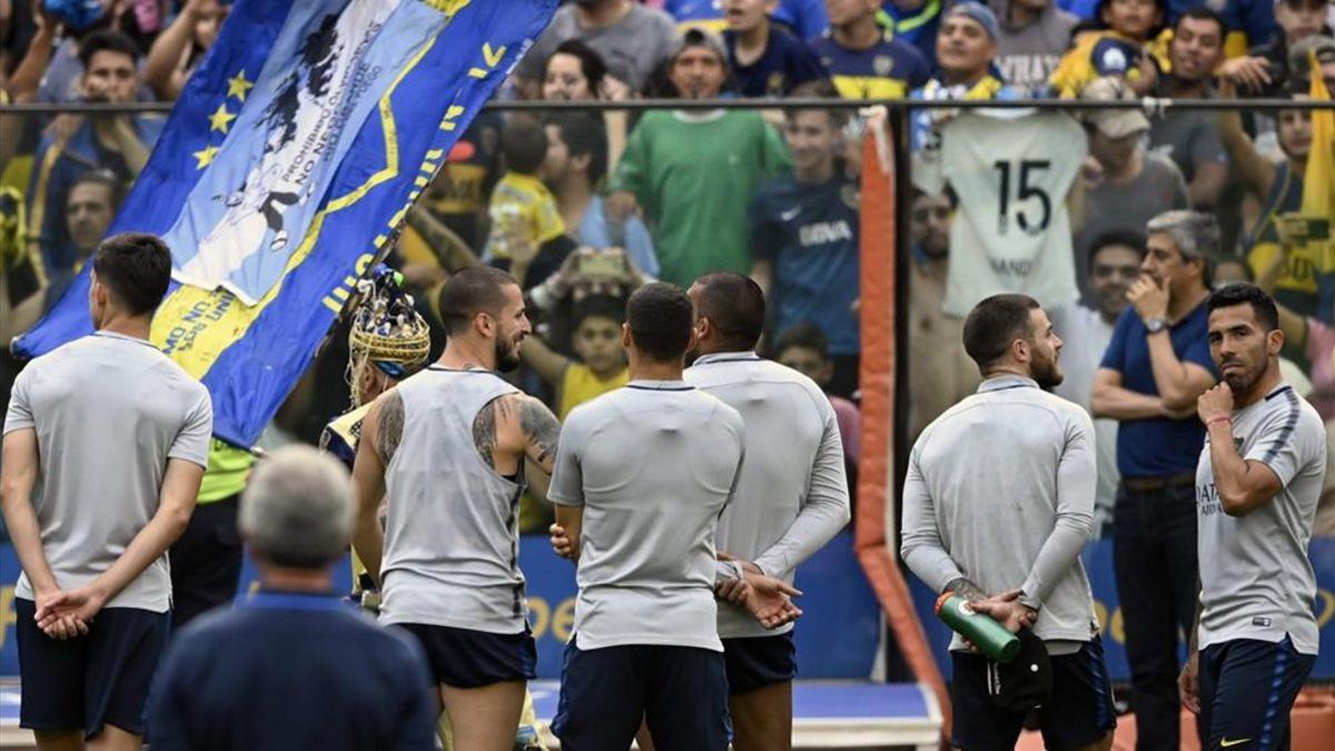 Boca Juniors empató a dos en la ida de la Copa Libertadores