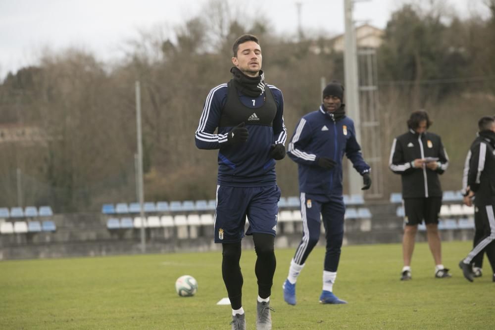 Entrenamiento del Real Oviedo