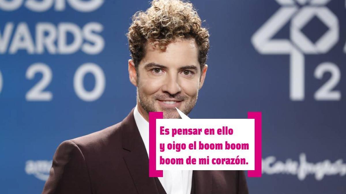 David Bisbal comparte uno de sus mayores miedos y... ¡Sorpresa! Es el mismo que el tuyo