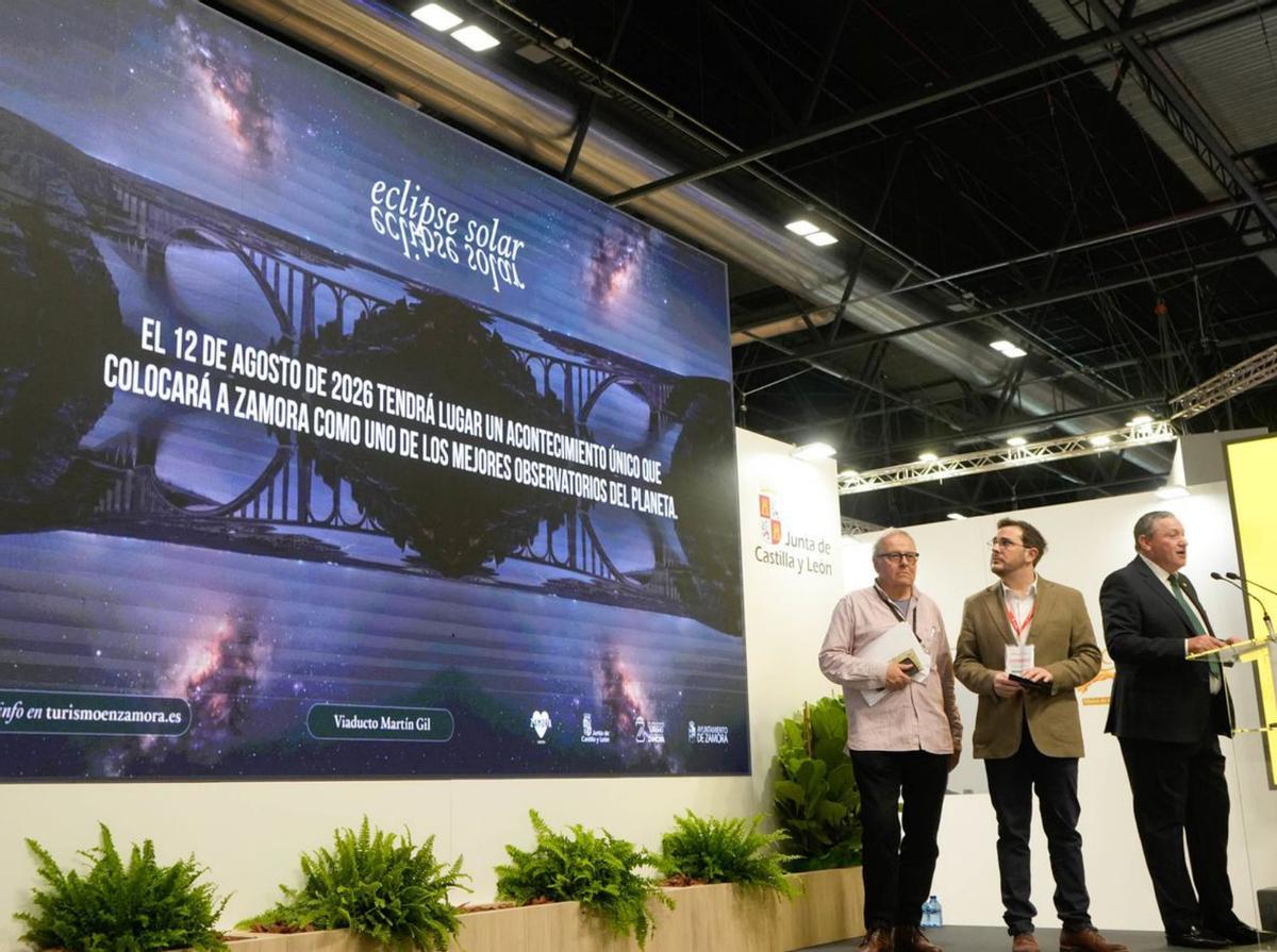 Promoción en Fitur del Eclipse Solar de 2026. | J. L. F. (Archivo)
