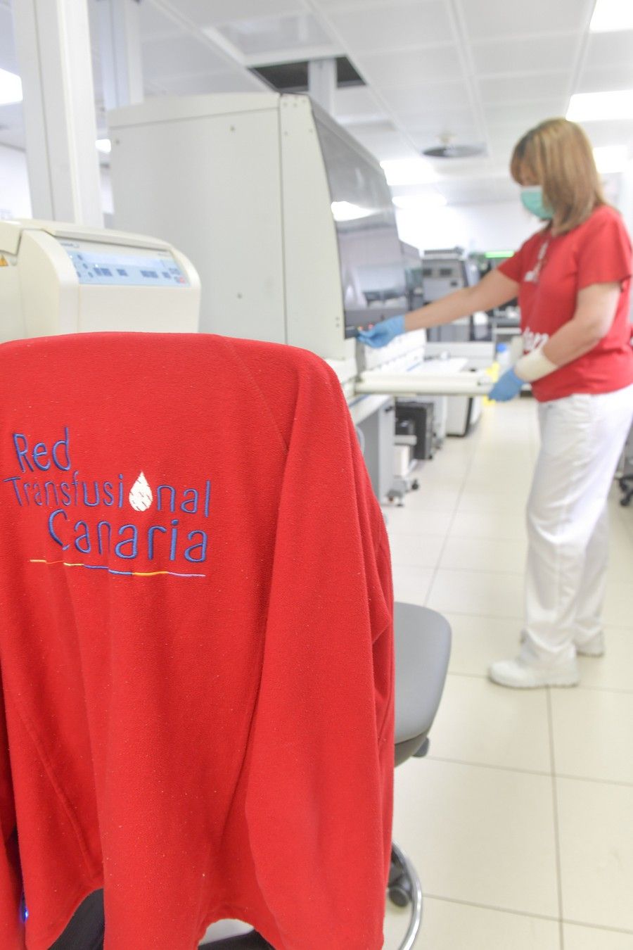 Almacenamiento de las donaciones de sangre en el ICHH