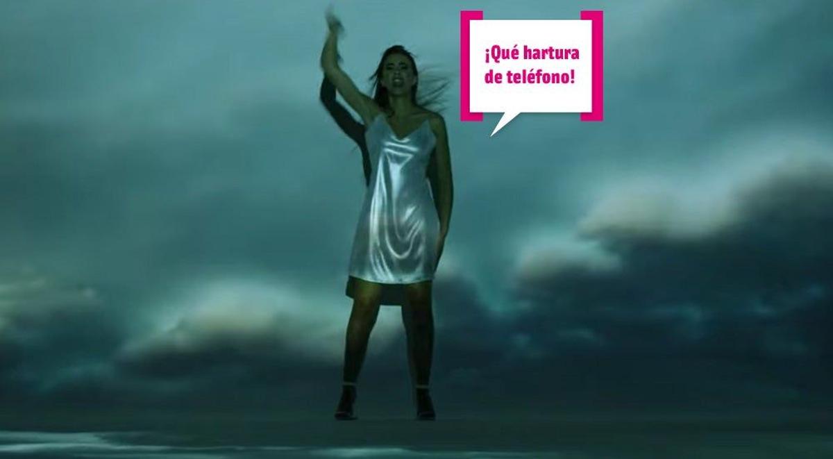 Aitana en el videoclip de su 'Teléfono'