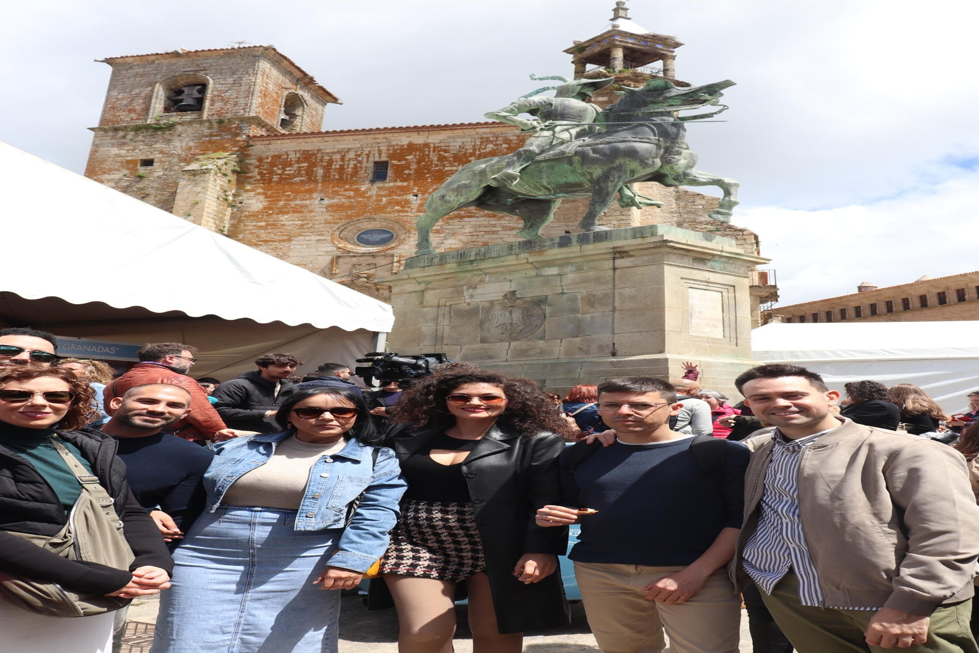 Primera jornada de la Feria Nacional del Queso de Trujillo