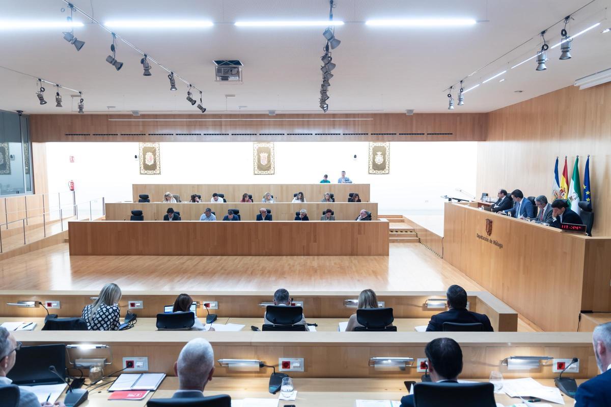Pleno de la Diputación de Málaga