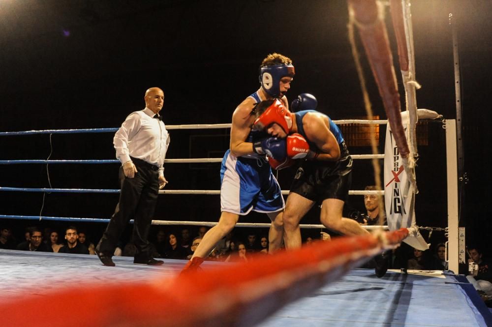 La noche del mejor boxeo gallego