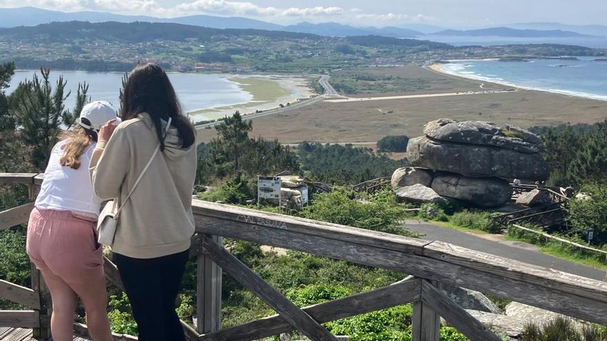 Este fenómeno podría provocar peligrosos derrumbes en A Illa y O Grove