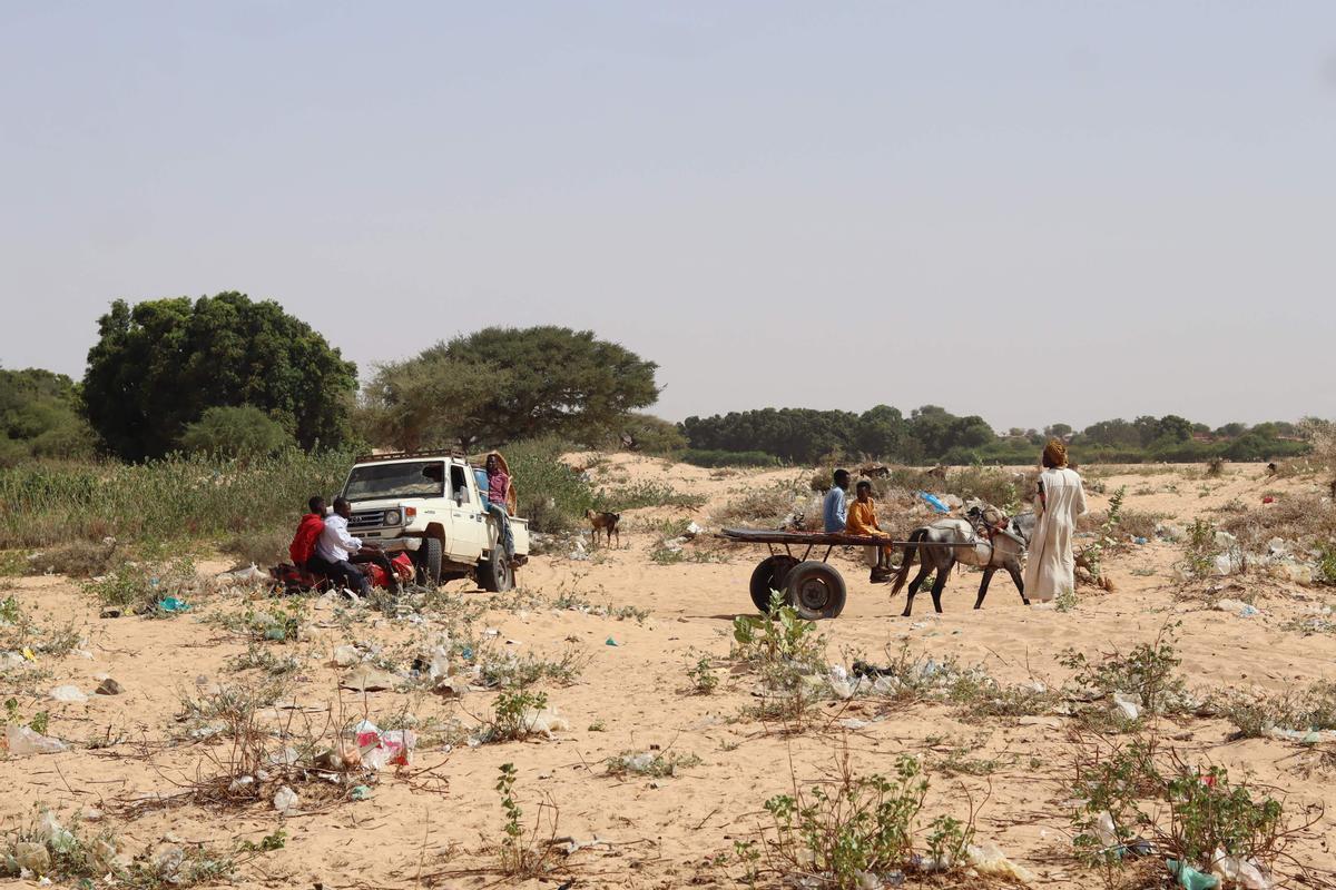 Éxodo de refugiados sudaneses hacia El Chad