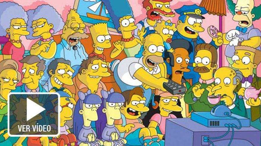 Conoce las voces de &#039;Los Simpson&#039;.