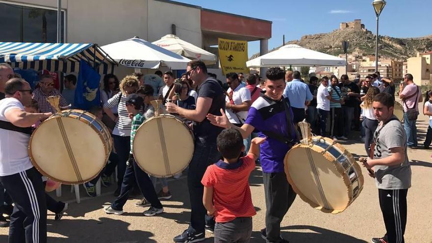 Tamboristas de diferentes regiones participan en el primer encuentro de Mula.