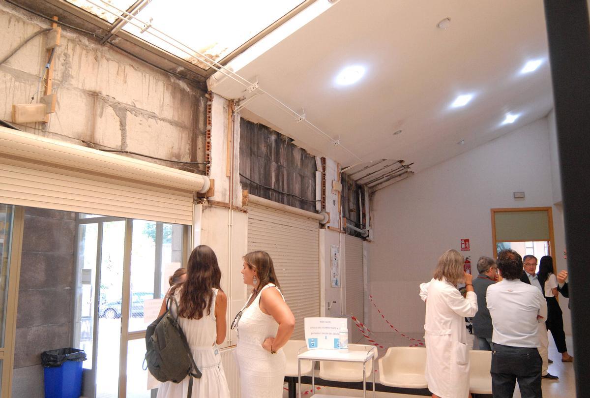 OCA A ESTRADA. FIRMA CONVENIO CONSELLEIRO SANIDAD SANIDADE ANTONIO GOMEZ CAAMAÑO GONZALO LOUZAO REFORMA CENTRO SALUD OCA