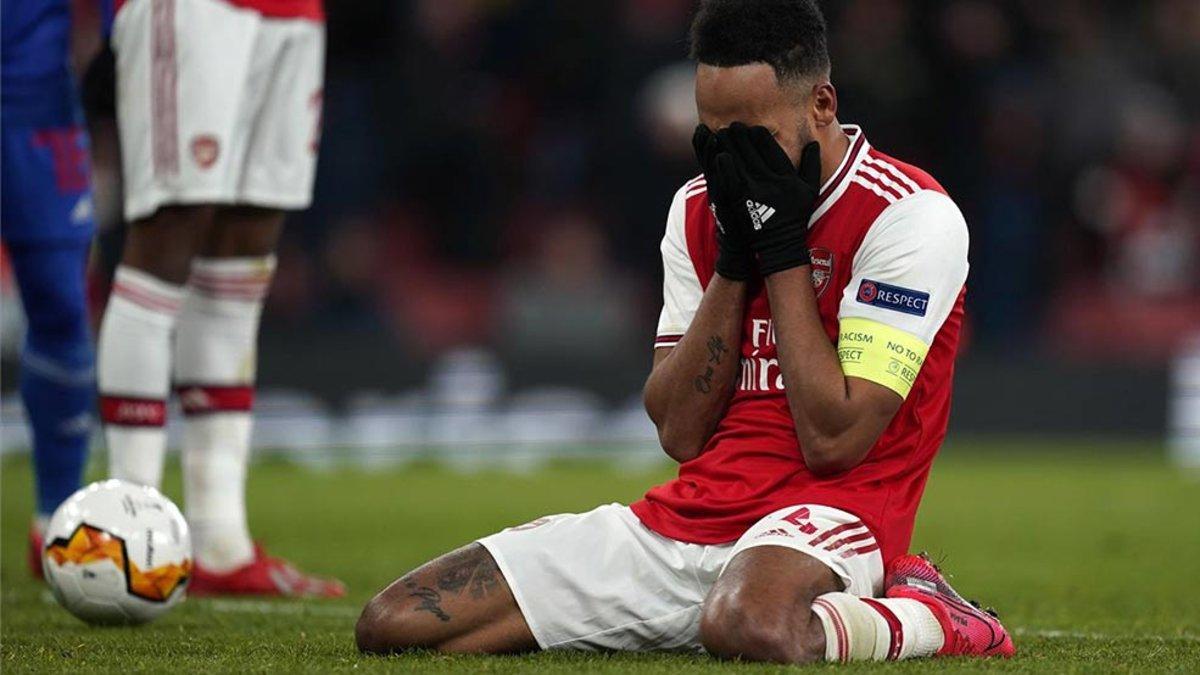 Aubameyang sufre malaria