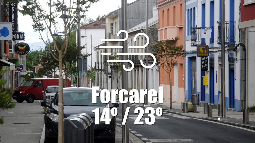 El tiempo en Forcarei: previsión meteorológica para hoy, lunes 7 de julio