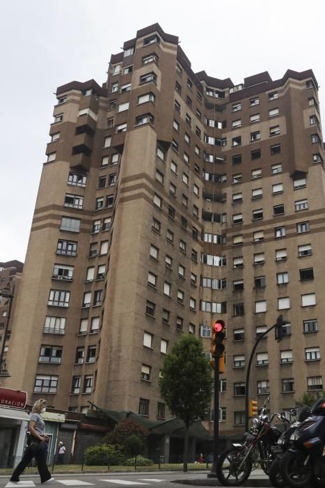 Incendio del edificio La Estrella en Gijón: Así quedaron las viviendas