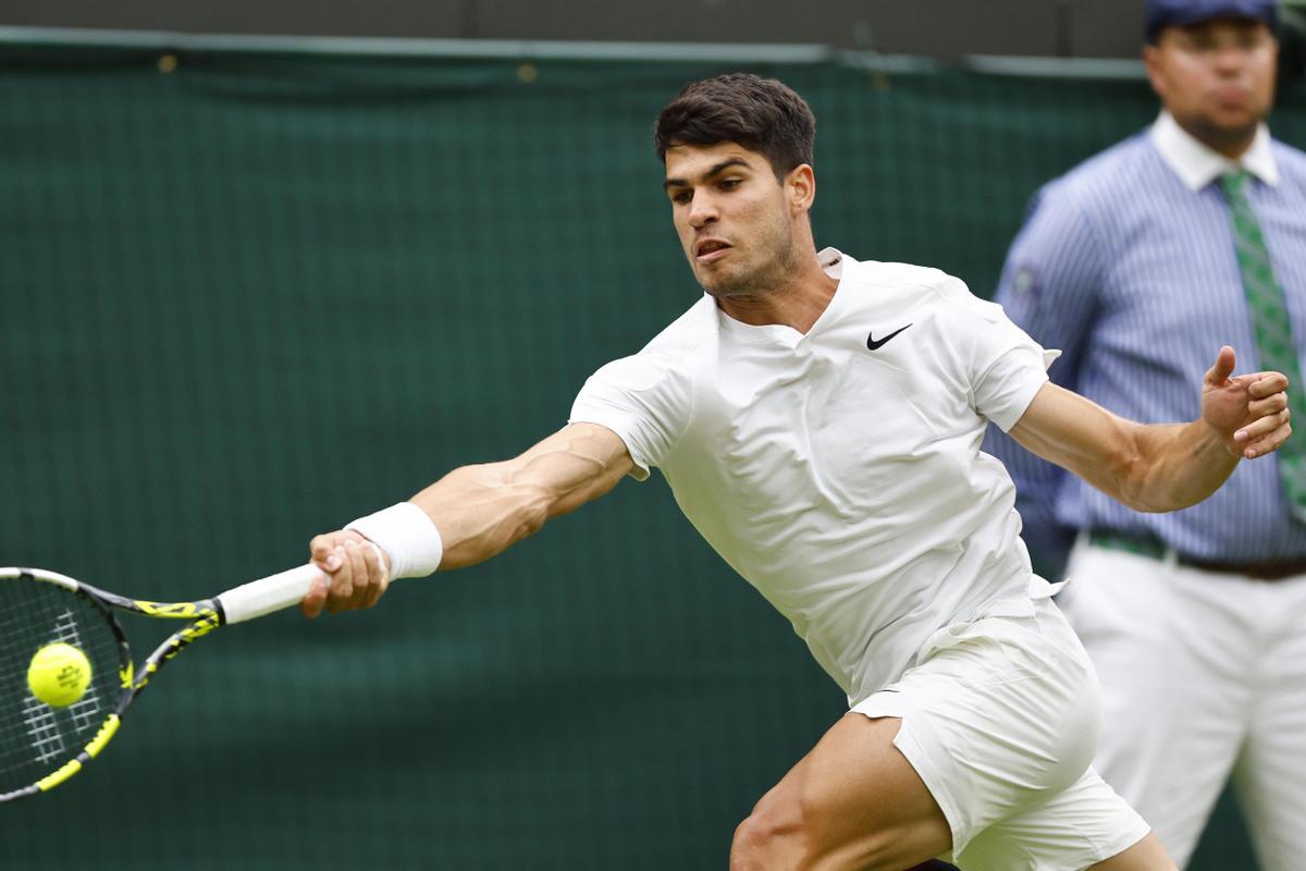 Wimbledon | Carlos Alcaraz – Aleksandar Vukic, en directo