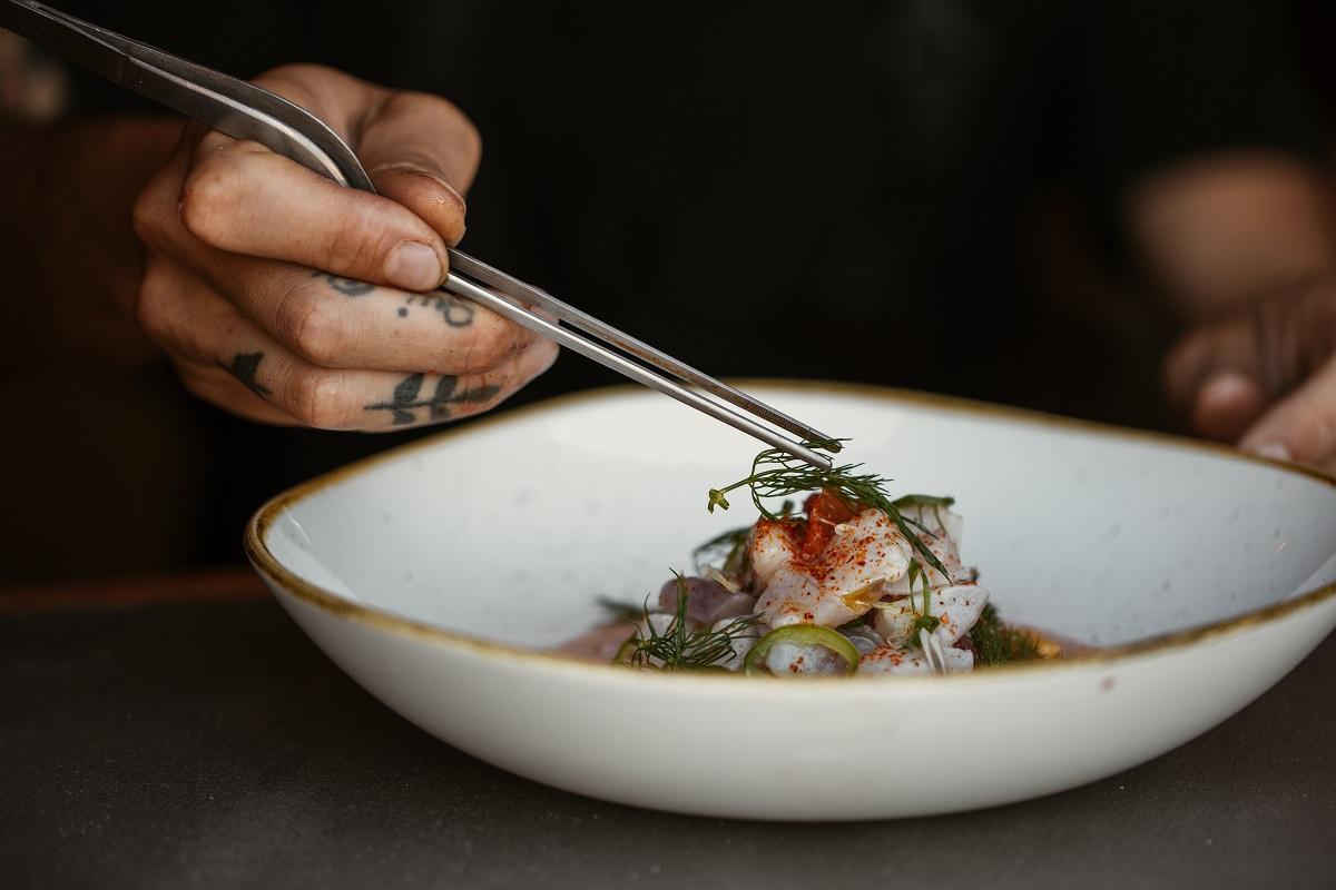 Uno de los platos que se pueden degustar en The MAINE Ibiza.