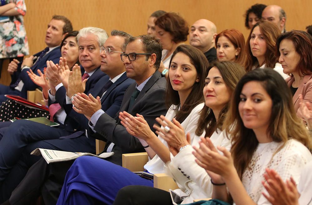 El encuentro contó con la participación de Carmen García García, de IBM, Almudena del Mar Muñoz, de BlaBlaCar; Marta Alejano Peña, de Hawkers; y María Gómez del Pozuelo, CEO de Womenalia