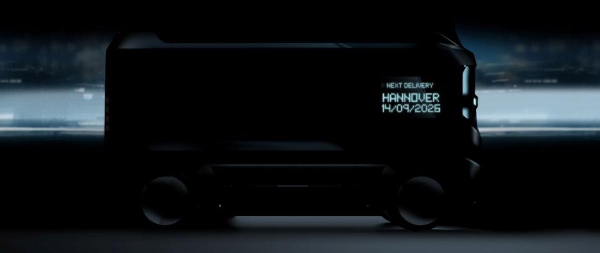 Primera imagen del «Box on Wheels», el vehículo autónomo de reparto de Stellantis.