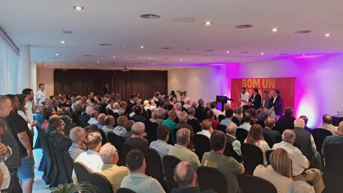 Imagen del acto celebrado en Lleida este martes