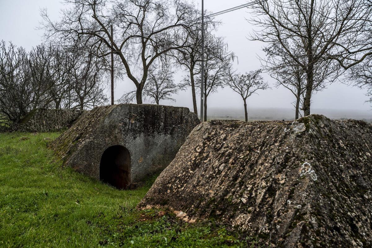 FOTOGALERÍA | Restos de los refugios antiaéreos de Cáceres junto al recinto ferial