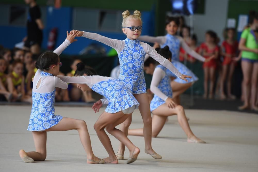 750 gimnastas en un trofeo solidario en A Coruña